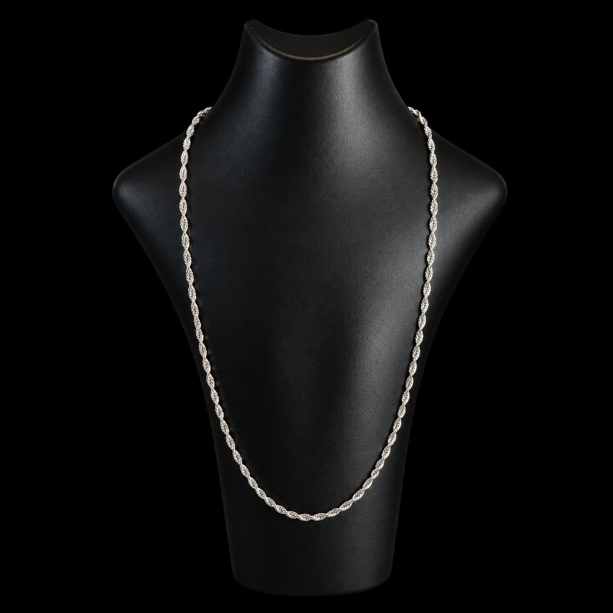 Zilveren Ketting 58 cm, fijn