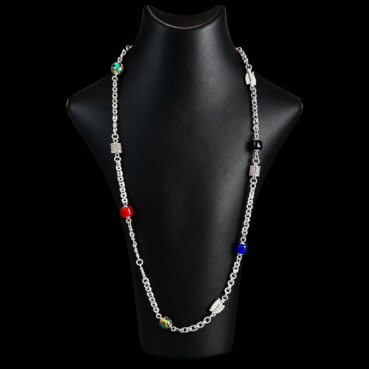 Zilveren Ala Kondre Ketting 70 cm