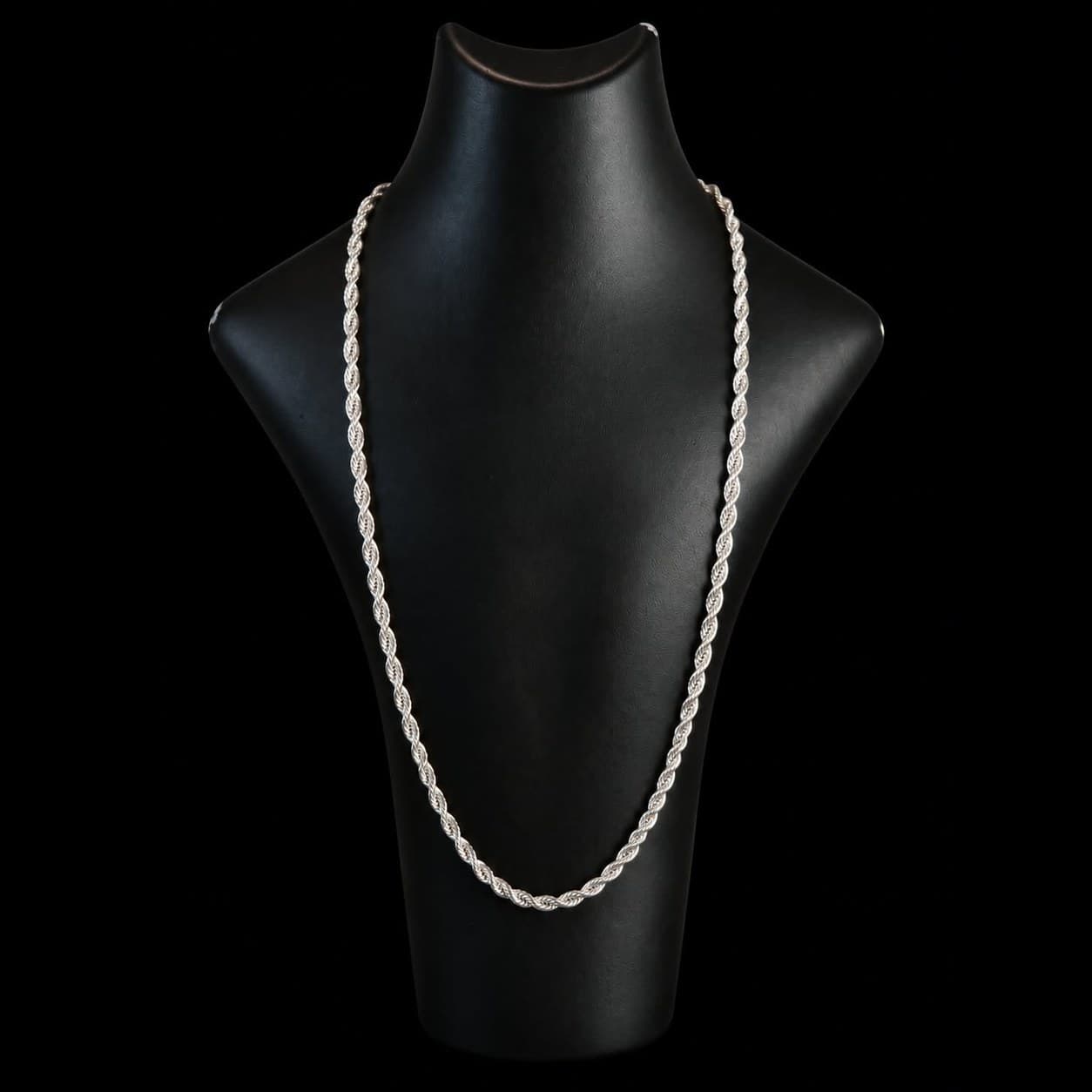 Zilveren Ketting 58 cm, foto 1 van 2